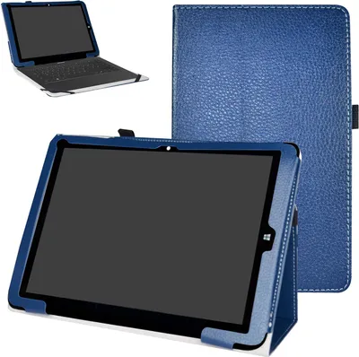 Obrázek produktu pro Pouzdro Na Tablet Pro Chuwi Hi12 Modré Zavíratelné Chránící Pouzdro S Klapkou Solid