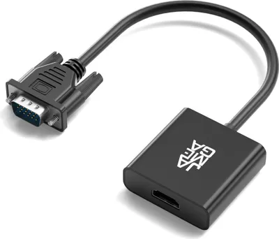 Produktbild von VGA auf HDMI Adapter Audio-Untersützung 1080P Auflösung VGA zu HDMI PC, Laptop