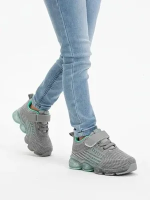 Produktbild von Astra Kinder-Sneakers Grau Synthetik Sportlich für den Sommer, Größe 20