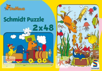 Produktbild von Die Maus - Ferienabenteuer, 2x48 Teile