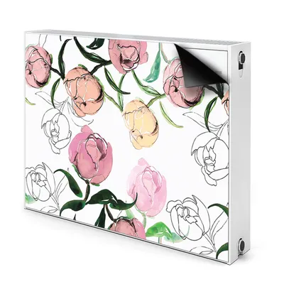 Produktbild von Magnet Heizkörper Heizkörper-Abdeckung Heizkörperabdeckung 110x60 cm  - Peonish