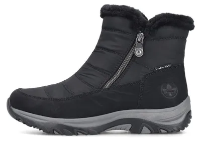 Immagine prodotto di Stivaletti da donna Rieker, modello Tex, foderati, colore nero, codice prodotto M9670-01