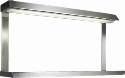 Produktbild von Küchenunterbauleuchte Juniper 1x G5 Stahl gebürstet 60cm Ablage Schalter