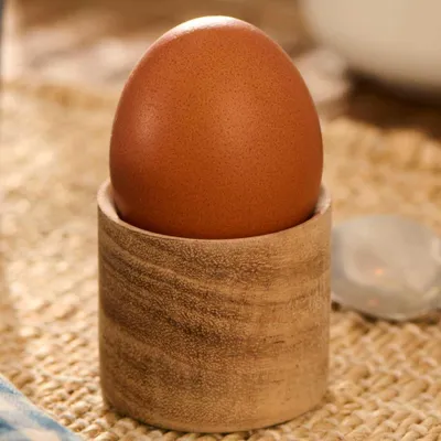 Produktbild von IB Laursen Eierbecher Akazienholz Rund 4,5 x 5 cm Natur aus Holz