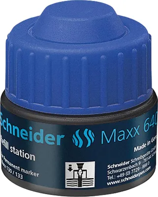 Produktbild von Schneider Schreibgeräte Nachfülltinte Maxx 640 blau