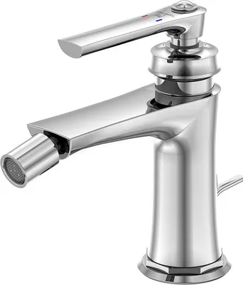 Produktbild von Steinberg Serie 350 Bidetarmatur, mit Ablaufgarnitur, Ausladung 130mm, 3501300