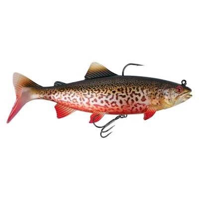 Produktbild von Fox Rage Replicant Trout - Gummiforelle, Farbe:Super Natural Tiger Trout, Länge / Gewicht:14cm / 55g