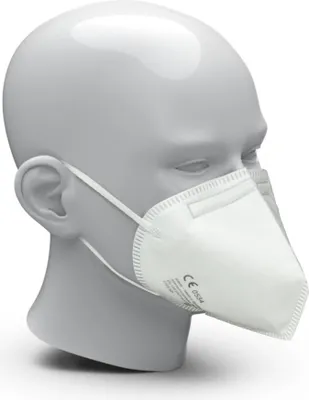 Produktbild von ELASTOCARE FFP3 NR Mundschutzmaske "SafeCare"  Germany CE0534 10er Pack