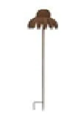 Produktbild von Flamingo Gartenstecker Blume Metall 15 x 100 cm rostbraun