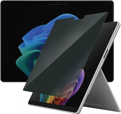 Obrázek produktu pro PanzerGlass ® 2-Way Privacy Screen Protector Microsoft Surface Pro X | Pro 8 | Pro 9 | Pro 10 | Pro 11 | Pro 12 | Ultra-Wide Fit, Microsoft, Microsoft - Surface Pro X, Microsoft - Surface Pro 8, Microsoft - Surface Pro 9, Microsoft -..., Aplikace nasucho, Odolné proti poškrábání, Odolný proti nárazům, Průhledná, 1 kusů