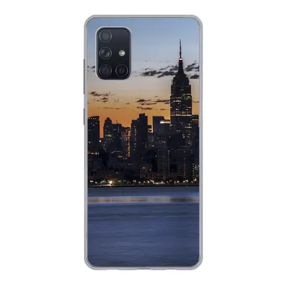 Produktbild von MuchoWow® Handyhülle Schutzhülle Hülle für Samsung Galaxy A51 New York - Skyline - Amerika Silikon Softcase Handy Hülle - Schutzabdeckung