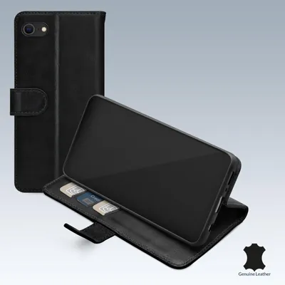 Imagen del producto de Cartera de cuero para Apple iPhone 6/6S/7/8/SE (2020/2022), color