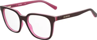 Produktbild von Love Moschino MOL590 Burgundy 52/17/140 Damen Brillen