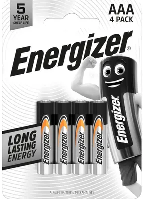 Obrázek produktu pro Baterie Energizer Everyday AAA 4 ks