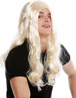 Produktbild von WIG ME UP Perücke lang wild Mittelscheitel blond LM-155-ZA88