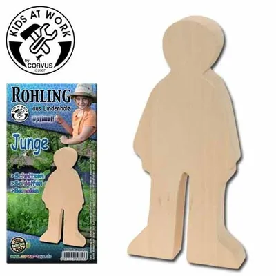 Produktbild von Schnitzholzrohling Junge