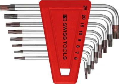 Obrázok produktu pre Sada šesťhranných kľúčov v plastovom puzdre 8-dielna T6-T25 PB Swiss Tools