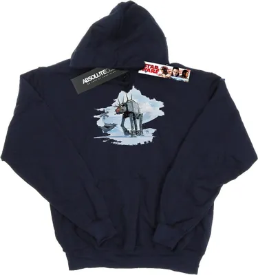 Immagine prodotto di Star Wars - Felpa con cappuccio "AT-AT" per ragazzi BI11840 (140-146) (blu navy)