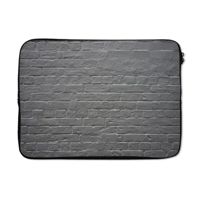 Produktbild von MuchoWow® Laptop Hülle 14 ZollWand - Schwarz - Weiß Laptoptasche - Laptoptasche - Stoßsicher - Schutzhaube