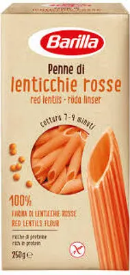 Produktbild von Lenticc Penne Nudeln 250g - Barilla