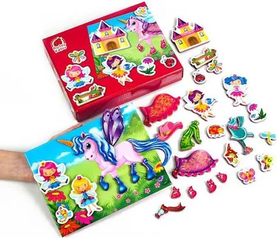 Image de Jeu Magnétique Fées Et Licornes Rk2060-08
