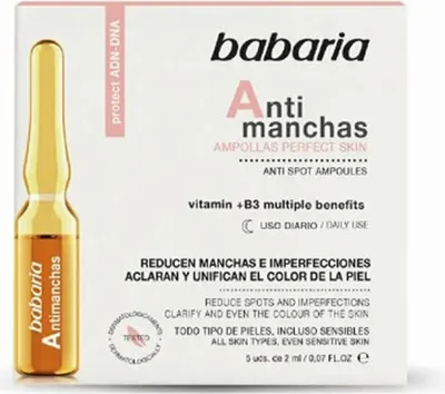 Obrázok produktu pre Babaria ampulky proti škvrnám 5x2ml