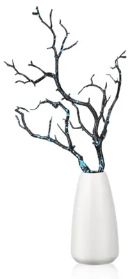 Image de Branches artificielles pour vases – Branches décoratives réalistes pour la maison, le bureau et les fêtes – Branches artificielles faites main pour des projets de bricolage créatifs et un style d'intérieur naturel