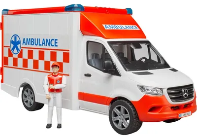 Obrázok produktu pre BRUDER 02676, Súprava vozidla, 3 rok / roky, Akrylonitrilbutadienstyren (ABS), Oranžová, Biela