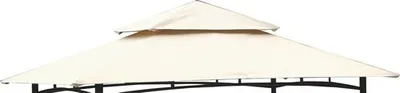 Produktbild von garden-place Pavillondach Lago, Ersatzteil, beige, Polyester, wasserabweisend, 154 cm x 246 cm, 140 g/m²