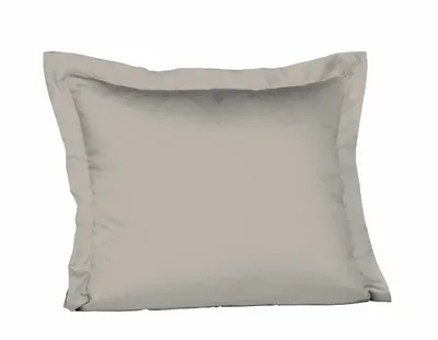 Produktbild von liebling Kissenhülle Interlock Jersey 35 x 40 cm, Farbe grau, Kissenbezug aus 100% Baumwolle, edler Glanz, waschbar 60 Grad