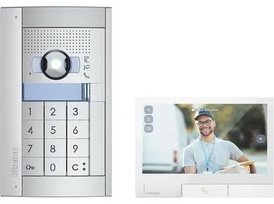 Image de Bticino VIDEOS. TÜRST+CODEL+CLASSE300X (CODE + éclairage C300X)