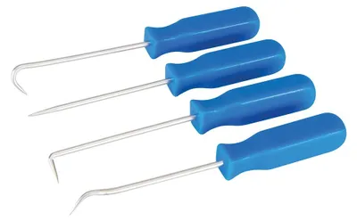 Produktbild von Silverline 427723 Stech- und Hakenwerkzeuge, 4-tlg. Satz 140 mm