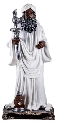 Obatala Yoruba Figur 30 cm Harz Mythologie Deko
