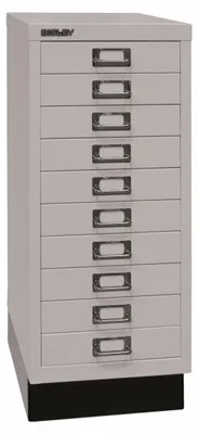 Produktbild von Bisley MultiDrawer Schubladenschrank - Farbe: Lichtgrau