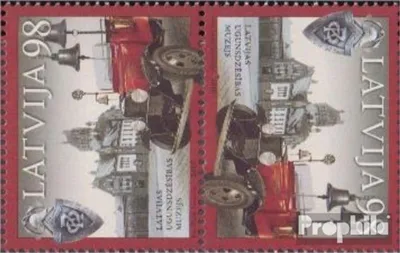 Produktbild von Briefmarken Lettland 2010 Mi 787K (kompl.Ausg.) Kehrdruckpaar postfrisch Museum