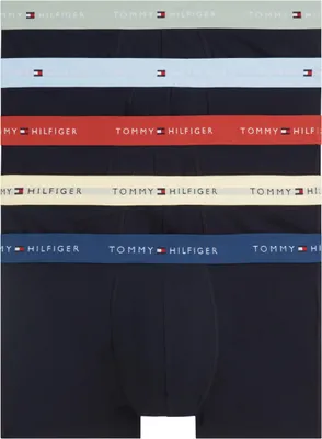Produktbild von Tommy Hilfiger Men 5P Trunk Wb Um0Um03893 Trunk, Grey (Nb//Lt DAF/Bl Jn/Ch B/TER