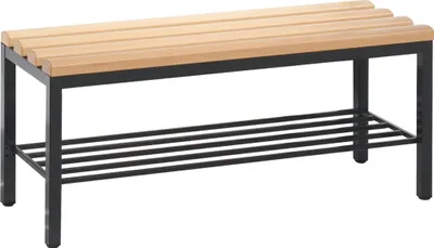 Produktbild von C+P Umkleidebank 8050010S10001 Schuhrost 420x1000x353mm sgr