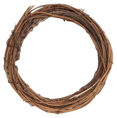 Rotan-Kranz, natürlich, 30 cm, für Dekorationen