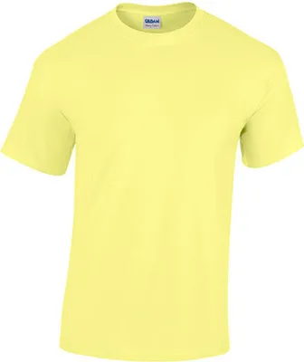 Produktbild von Gildan 5000 | Heavy Baumwolle Herren T-Shirt - Farbe: Cornsilk - Größe: 3XL