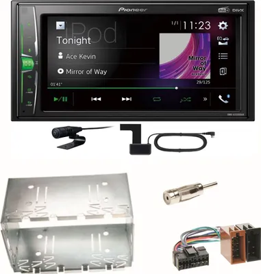 Produktbild von Pioneer DMH-A3300DAB USB Einbauset für Mercedes Vito Viano W639 W447 Sprinter