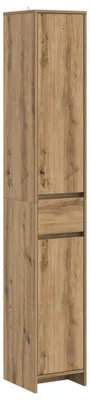 Produktbild von vidaXL Badezimmerschrank Artisan-Eiche 30 x 33 x 190 cm Holzwerkstoff
