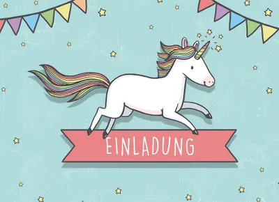 Produktbild von Einladung Geburtstag Mehrstückpackung 5 Einladungskarten im Format 1
