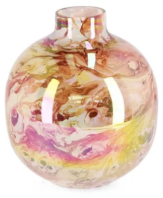 Vase Dekovase Marala 19 cm Glas Bunt