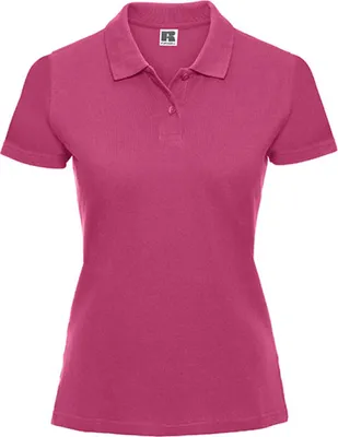 Produktbild von Russell R-569F-0 | Ladies Classic Baumwolle Poloshirt - Farbe: Fuchsia - Größe: XS