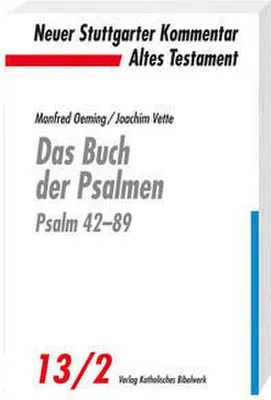 Produktbild von Oeming, M: Buch der Psalmen