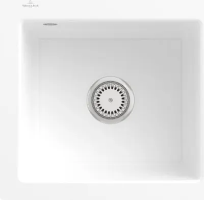 Produktbild von Villeroy & Boch Keramikspüle 33151FKG, Subway 50 S flat Flächenbündige Spüle - inkl.