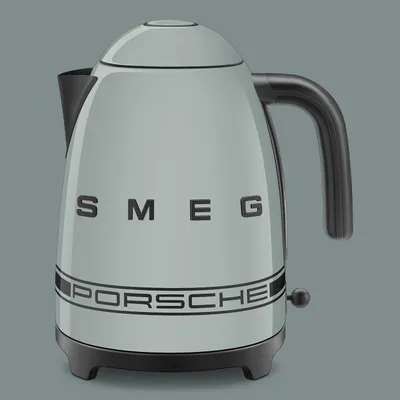 Zdjęcie produktu dla Smeg KLF03PSGEU, 1,7 l, 2400 W, Czarny, Zielony, Plastik, Stal nierdzewna, Wskaźnik poziomu wody, Bezprzewodowy