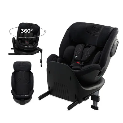 Immagine prodotto di Kinderkraft XRIDER 2 i-Size Seggiolino auto ISOFIX girevole 360° 40-150 cm con SPS+ Nero