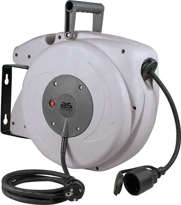 Produktbild von as-Schwabe Automatische automatische Kabeltrommel Wandmontage 10,0 m
