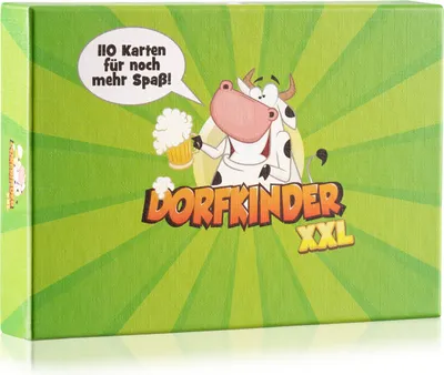 Produktbild von Dorfkinder Trinkspiel 110 Karten Spieler: 2-8 Alter: ab 18